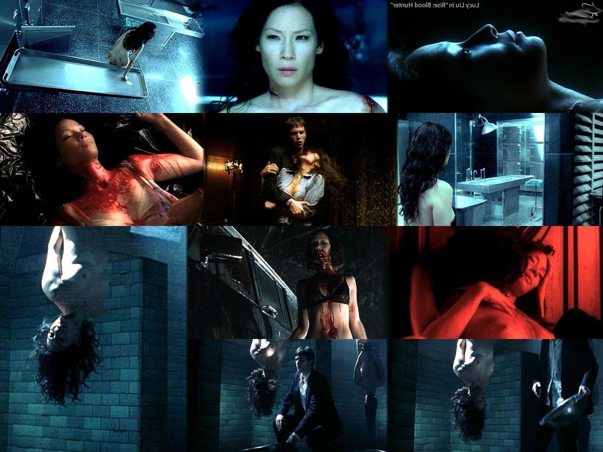 15P Lucy Liu showing her sweet nude perky tits