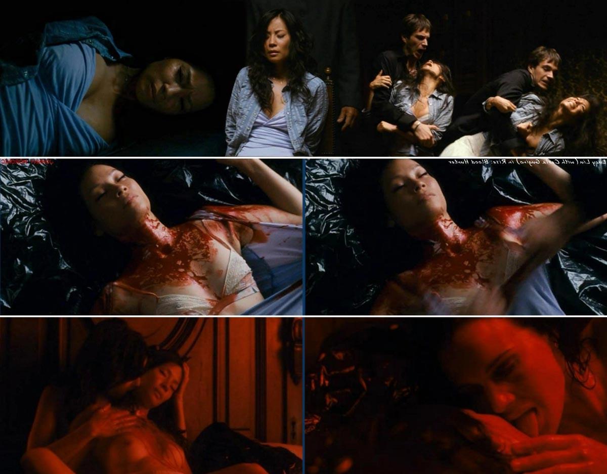 15P Lucy Liu showing her sweet nude perky tits