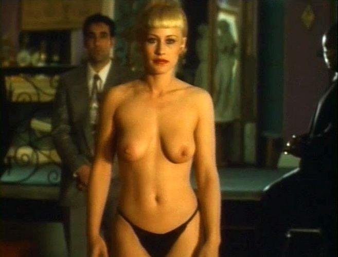 10P Patricia Arquette showing her nice big tits in nude movie caps