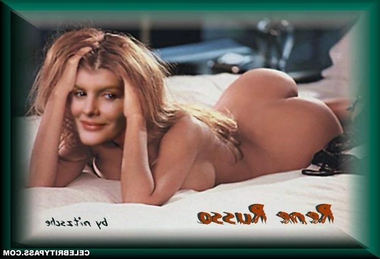 16P Hollywood celebrity Renee Russo enjoying facial cumshots