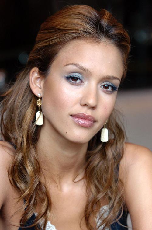 10P Jessica Alba showing her nice big tits in see thru dress paparazzi pictures and 