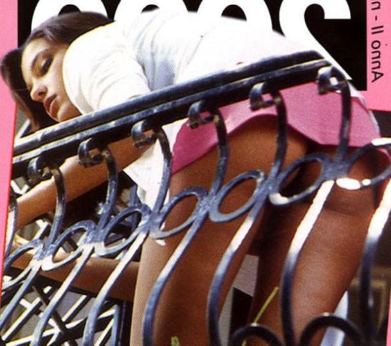 10P Alessia Merz showing her nice big tits and upskirt paparazzi pictures