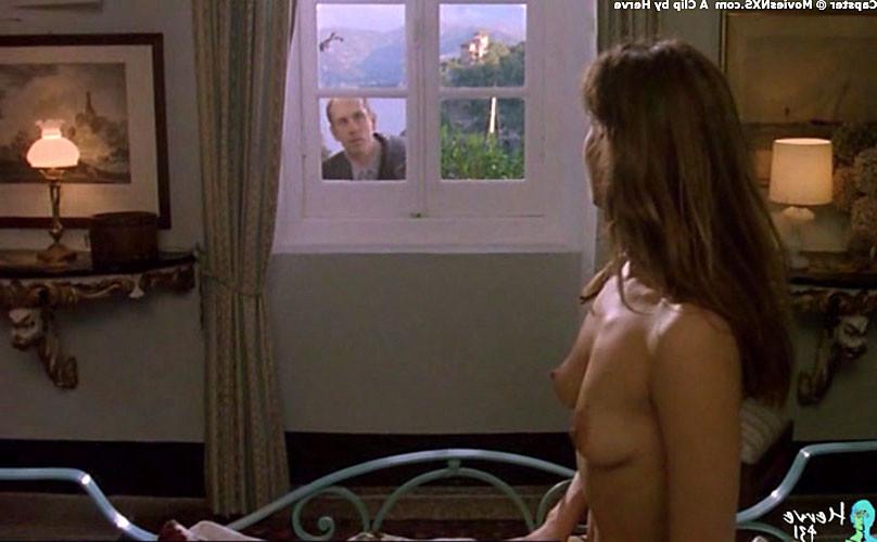 16P Sophie Marceau showing her nice big tits and hairy pussy in nude movie caps
