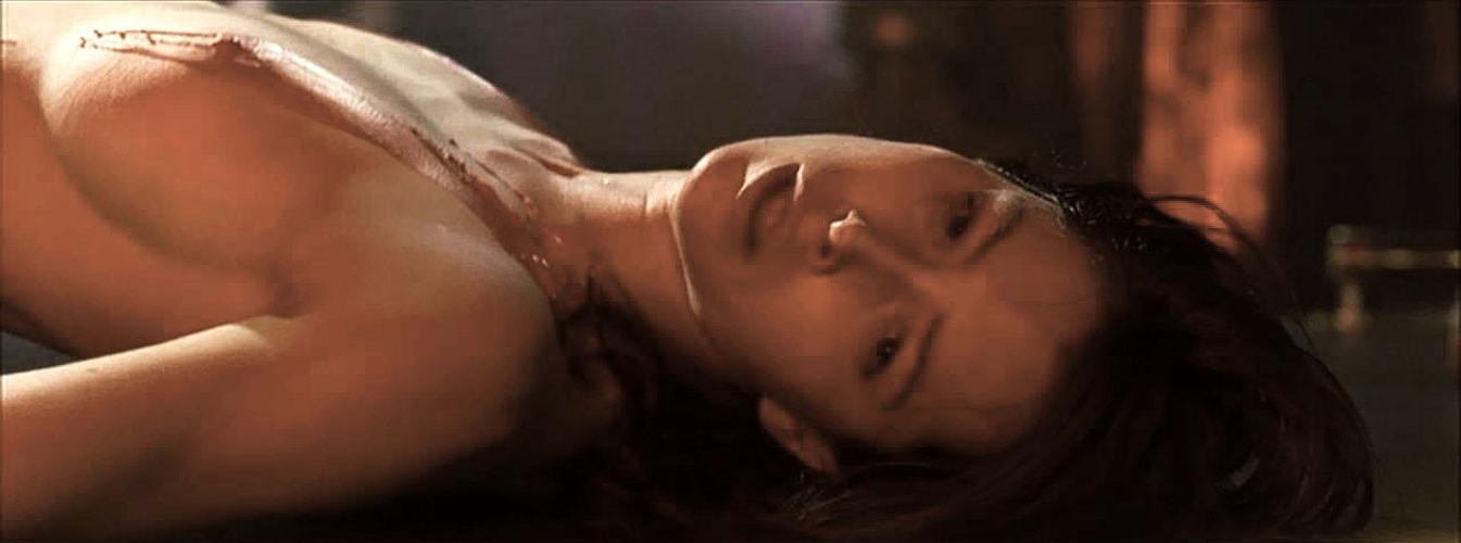 16P Jessica Biel showing her nice big tits in latest nude movie caps and posing very