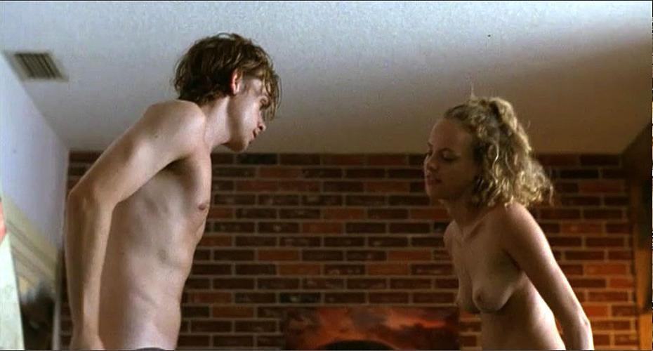 15P Bijou Phillips showing her nice big tits in nude movie caps