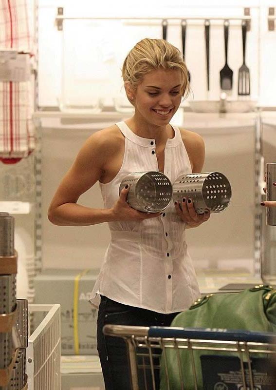15P Celebrity Annalynne Mccord lesbian kiss and nipple slip