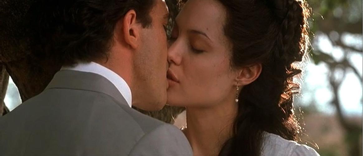15P Angelina Jolie showing her nice big tits and fucking hard in nude movie caps