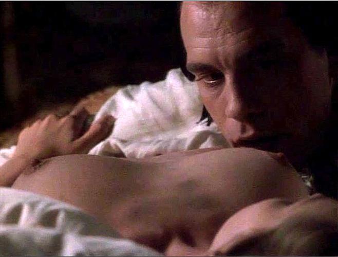 15P Uma Thurman showing her nice big tits in nude movie scenes