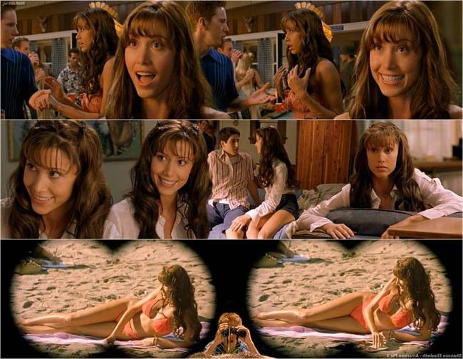 15P Celebrity Shannon Elizabeth showing her great big boobs