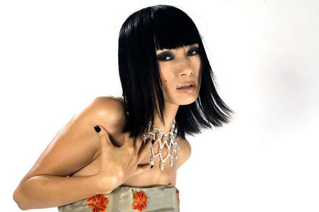 15P Asian celebrity Bai Ling showing her exposed tiny tits