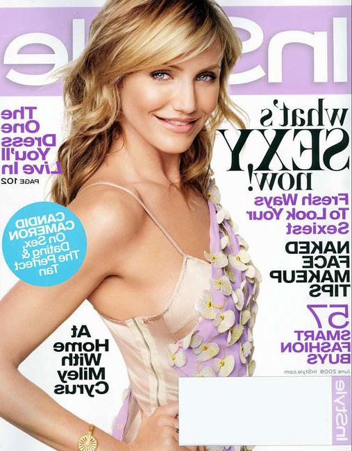 15P Celebrity Cameron Diaz great ass in white bikini