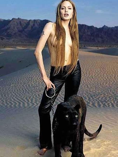 15P Celebrity Angelina Jolie totally hot nude big boobs