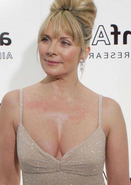 20P Celebrity Kim Cattrall nude boobs and ass in sex scenes caps