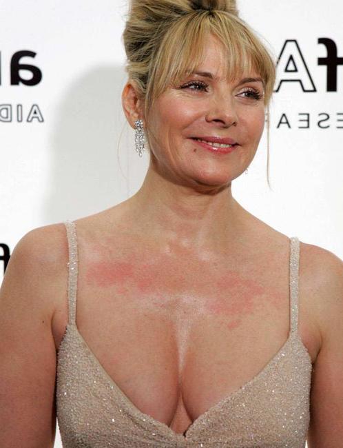 20P Celebrity Kim Cattrall nude boobs and ass in sex scenes caps