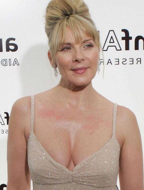 20P Celebrity Kim Cattrall nude boobs and ass in sex scenes caps