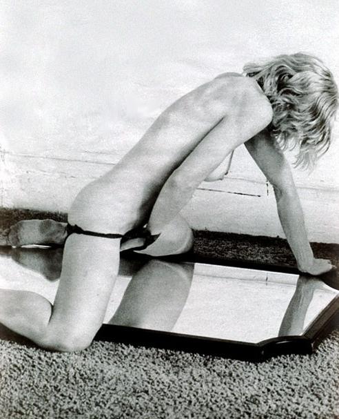 16P madonna showing tits and pussy to anyone who will look