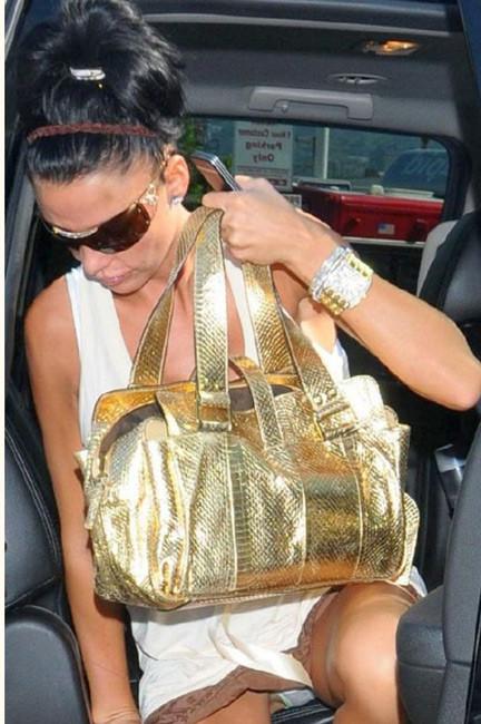 20P Lovely celebrity hottie Katie Price Jordan licking her big boobs