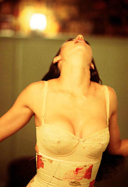 15P Sexy milf celebrity Demi Moore in nice see through lingerie