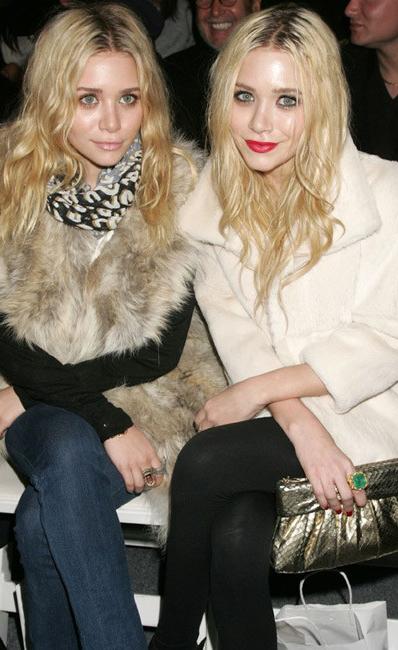 15P Hot celebrity Olsen Twins shows amazing and perfect  figure
