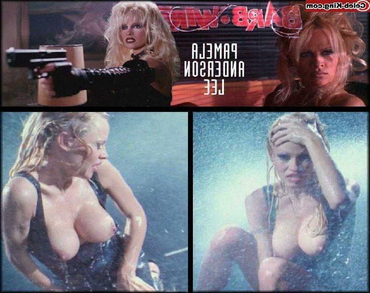 16P Hot celebrity Pamela Anderson showing her big boobs