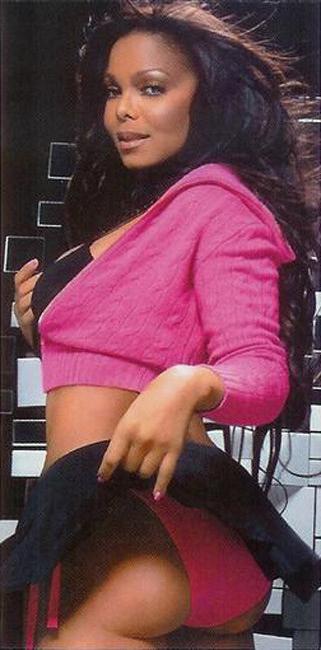 13P Celebrity Janet Jackson completely nude and hot tits in public