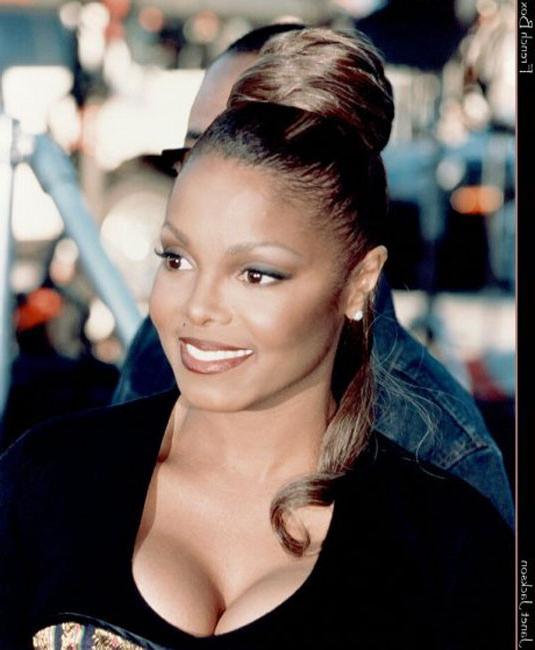 13P Celebrity Janet Jackson completely nude and hot tits in public