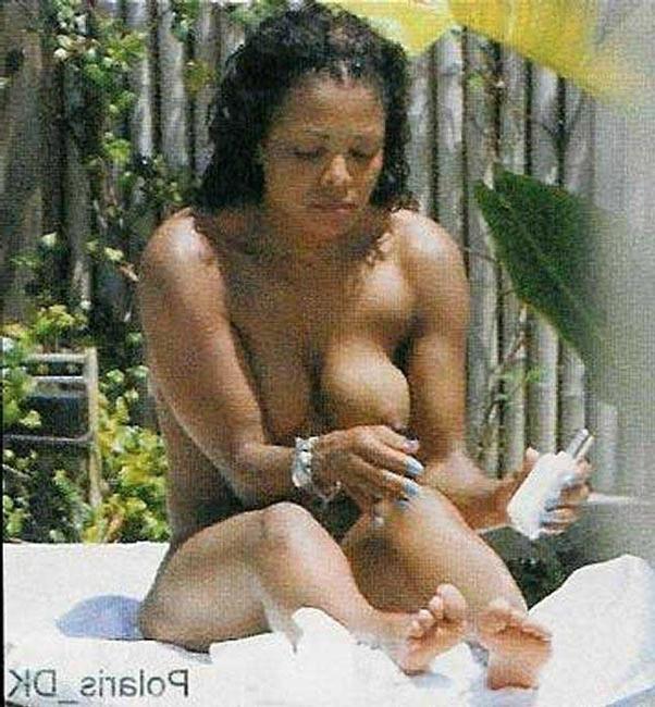 13P Celebrity Janet Jackson completely nude and hot tits in public