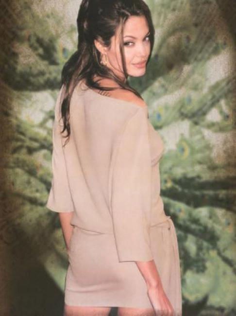 15P Celebrity Angelina Jolie nude boobs and lovely cunt