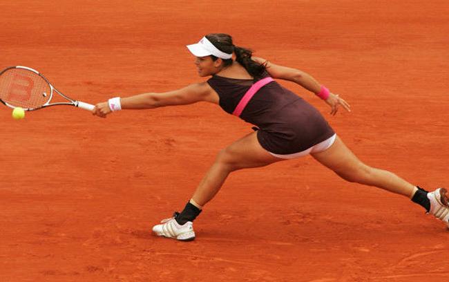 16P Celebrity babe Ana Ivanovic hot upskirt and sexy ass
