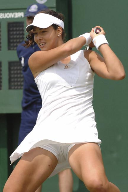 16P Celebrity babe Ana Ivanovic hot upskirt and sexy ass
