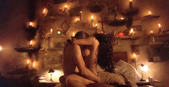 16P Salma Hayek nude ass and tits in public
