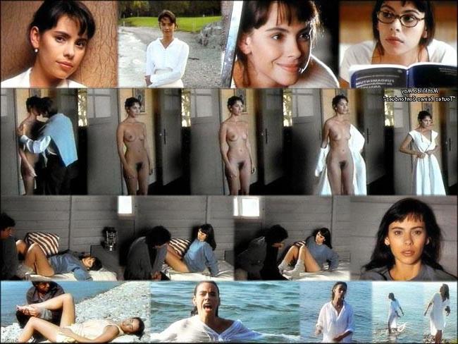 15P Celebrity babe Mathilda May totally nude