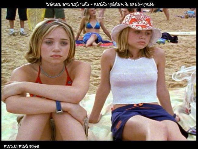 15P Celebrity Olsen Twins looking very sexy and hot