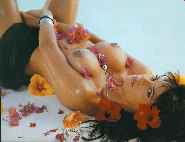 15P Celebrity Natalia Estrada showing big hard nipples