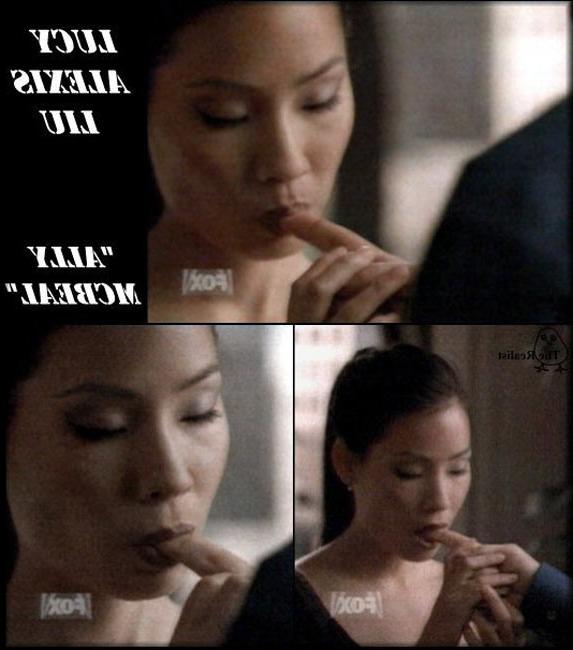 15P Asian celeb Lucy Liu nude tits and hot fetish ass