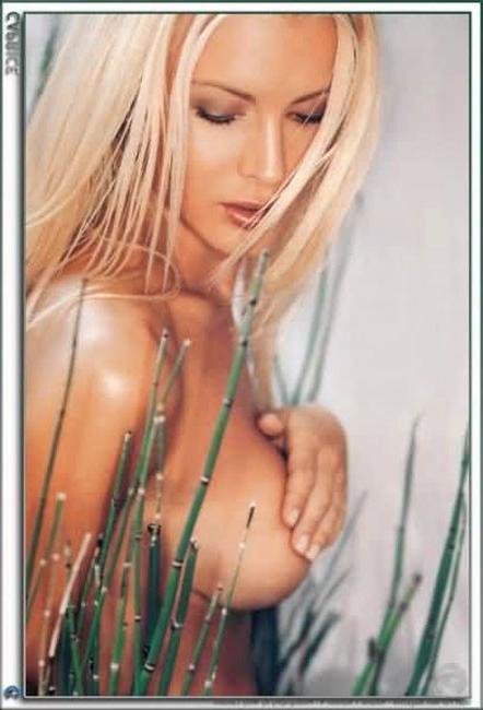 15P Hot celebrity star Caprice Bourret shows lovely nude ass