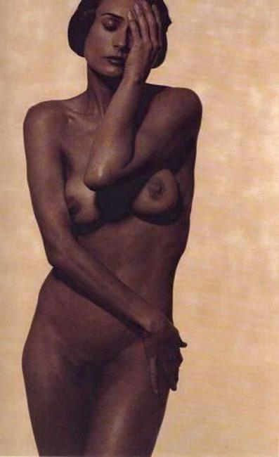 16P Exotic celebrity superstar Demi Moore totally nude