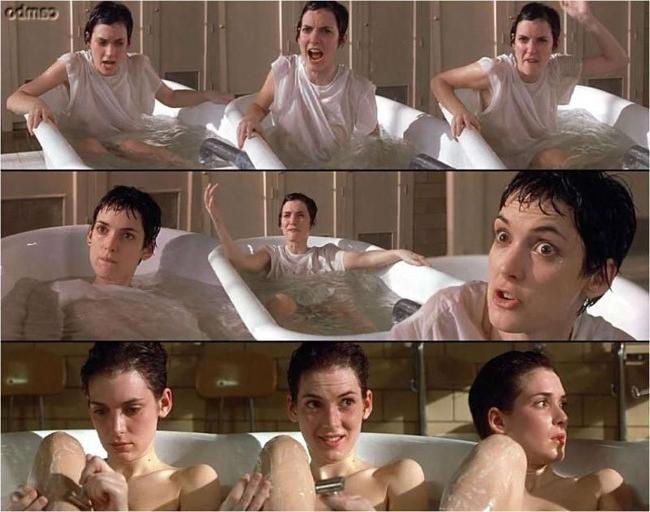 15P Amazing celebrity actress Winona Ryder looking very hot