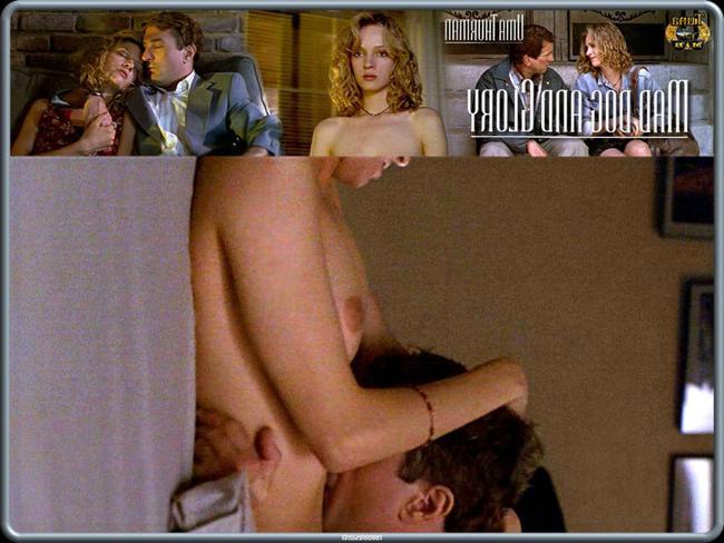 15P Lovely actress Uma Thurman showing hot nude ass and nude tits