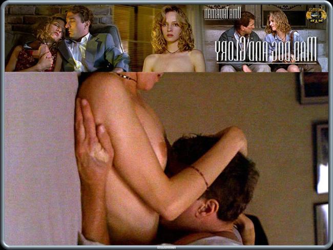 15P Lovely actress Uma Thurman showing hot nude ass and nude tits
