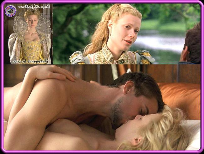 15P Lovely celebrity babe Gwyneth Paltrow nude body