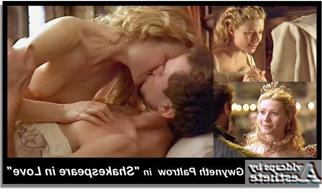 15P Lovely celebrity babe Gwyneth Paltrow nude body