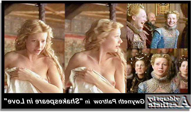 15P Lovely celebrity babe Gwyneth Paltrow nude body
