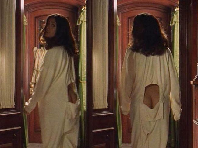 15P Salma Hayek shows nude ass and nude big boobs