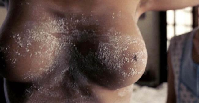 15P Salma Hayek shows nude ass and nude big boobs