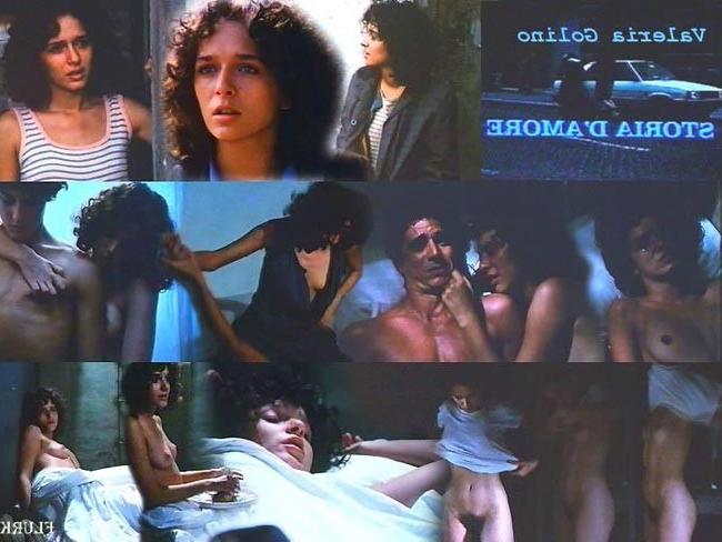 16P Greek Italian actress Valeria Golino nude on the beach