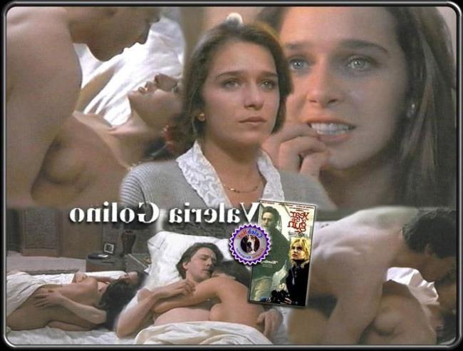 16P Greek Italian actress Valeria Golino nude on the beach