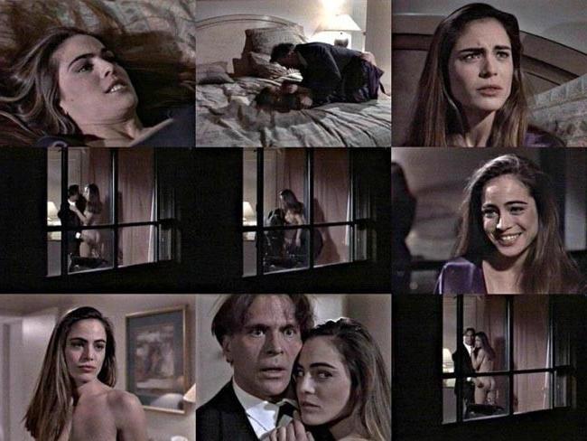 16P Exotic actress Yancy Butler in hot nude scenes