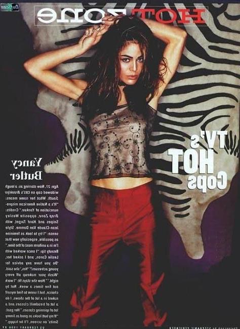16P Exotic actress Yancy Butler in hot nude scenes