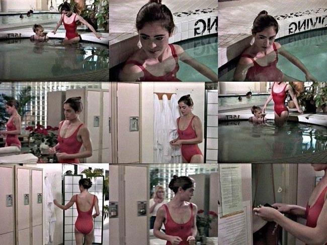 16P Exotic actress Yancy Butler in hot nude scenes